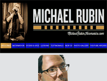 Tablet Screenshot of michaelrubinharmonica.com